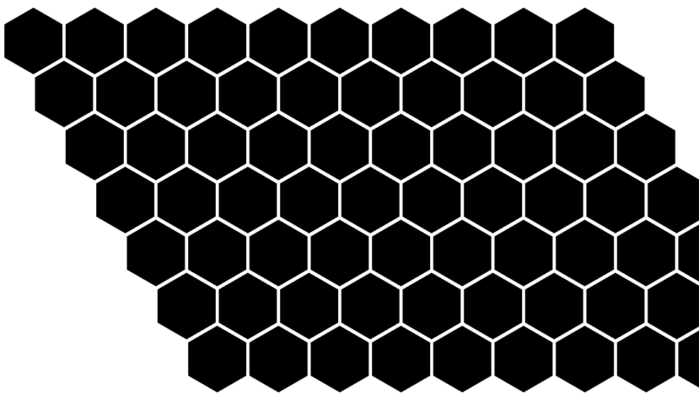 Simple SVG hex grid